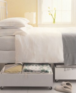 Orden y almacenamiento bajo la cama - DecoActual.com - DecoActual.com